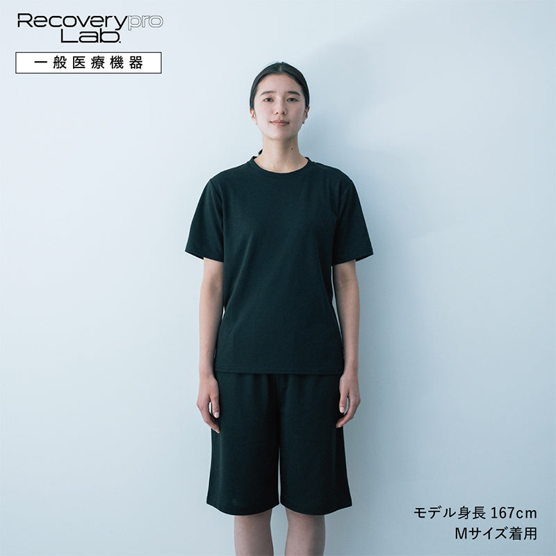 【一般医療機器】Recoverypro Lab. 疲労回復ウェア　上下セット（半袖シャツ・ショートパンツ） (コピー)