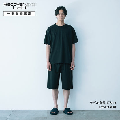 【一般医療機器】Recoverypro Lab. 疲労回復ウェア　上下セット（半袖シャツ・ショートパンツ） (コピー)