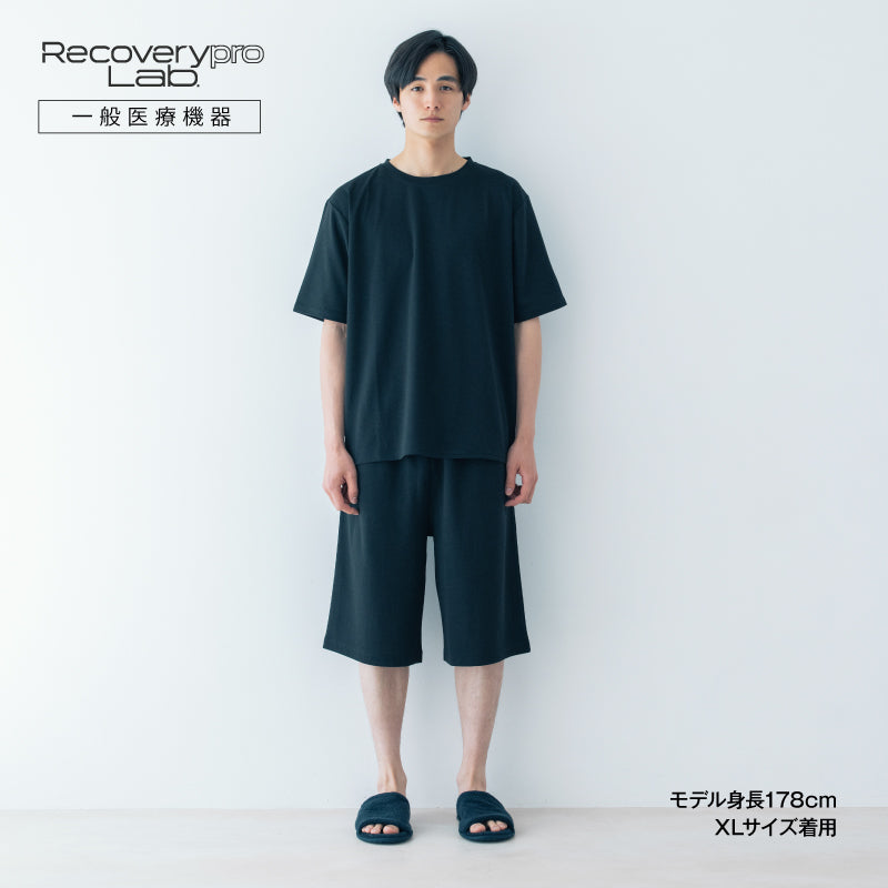 【一般医療機器】Recoverypro Lab. 疲労回復ウェア　上下セット（半袖シャツ・ショートパンツ） (コピー)