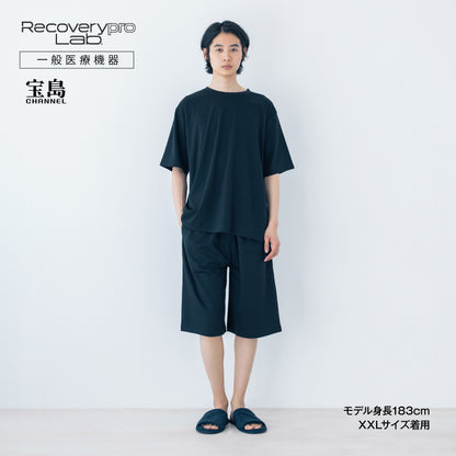 【一般医療機器】Recoverypro Lab. 疲労回復ウェア　上下セット（半袖シャツ・ショートパンツ） (コピー)