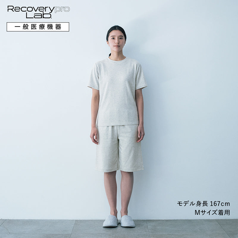 【一般医療機器】Recoverypro Lab. 疲労回復ウェア　上下セット（半袖シャツ・ショートパンツ） (コピー)