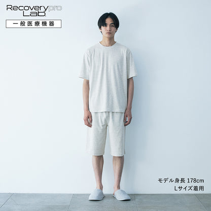 【一般医療機器】Recoverypro Lab. 疲労回復ウェア　上下セット（半袖シャツ・ショートパンツ） (コピー)