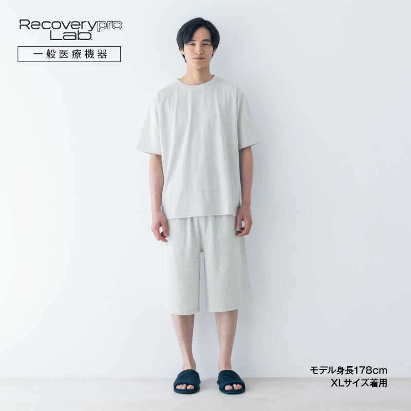 【一般医療機器】Recoverypro Lab. 疲労回復ウェア　上下セット（半袖シャツ・ショートパンツ） (コピー)
