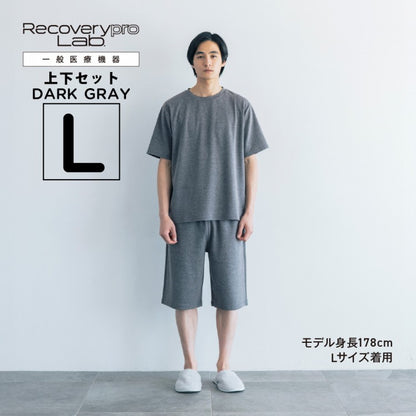 【一般医療機器】Recoverypro Lab. 疲労回復ウェア　上下セット（半袖シャツ・ショートパンツ） (コピー)